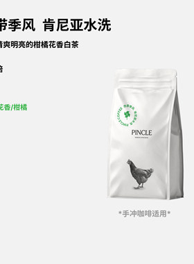 Pincle拼一口热带季风柑橘白茶新产季肯尼亚水洗浅烘手冲咖啡豆