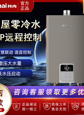 Rinnai/林内16GS71R/16GD61R/R16E42G零冷鲸吨吨零魔方燃气热水器