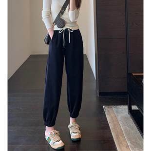 收脚卫裤 裤 高品质面料显瘦休闲运动裤 女秋冬新 型太好了 AMR