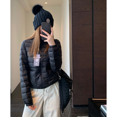 AMR UU◆柜上1w+火爆排骨羽绒服立领鹅绒服外套轻薄短款女2025新