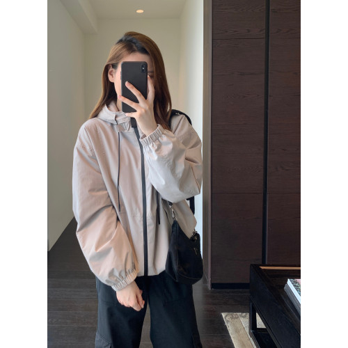 AMR UU◆高品质蚕丝羊毛石墨烯保暖棉服连帽厚外套女款2025秋冬新