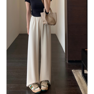 神裤 夏季 凉感舒适高腰显瘦宽松休闲裤 女阔腿裤 AMR 2026新款