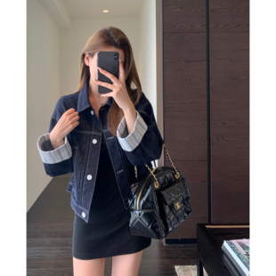 2026新款 酷飒风～时髦洋气宽松显瘦牛仔外套短上衣女春装 AMR