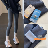 一条过冬 保暖不臃肿提臀收腹显瘦加绒打底裤 AMR 女秋冬新款