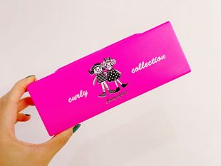 日本curlycollection卷毛卷发女孩文具盒收纳桌面笔袋笔盒餐具盒