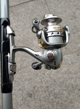 迪佳GEAC远投轮速投鱼线轮钓鱼轮全金属线杯不绣刚轴纺车轮卸力