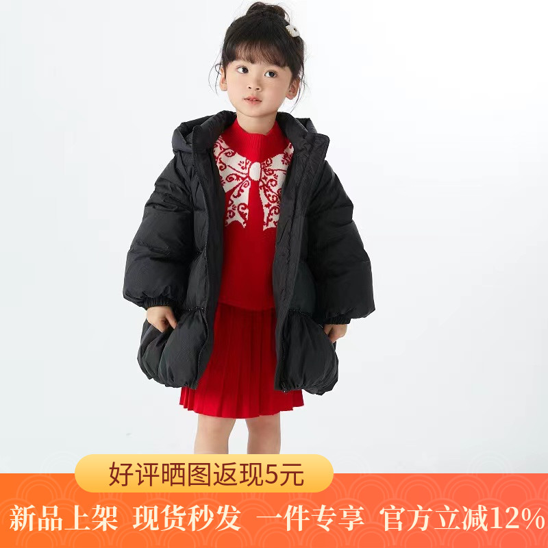 迪迪鹿童装专柜正品2025冬季羽绒服
