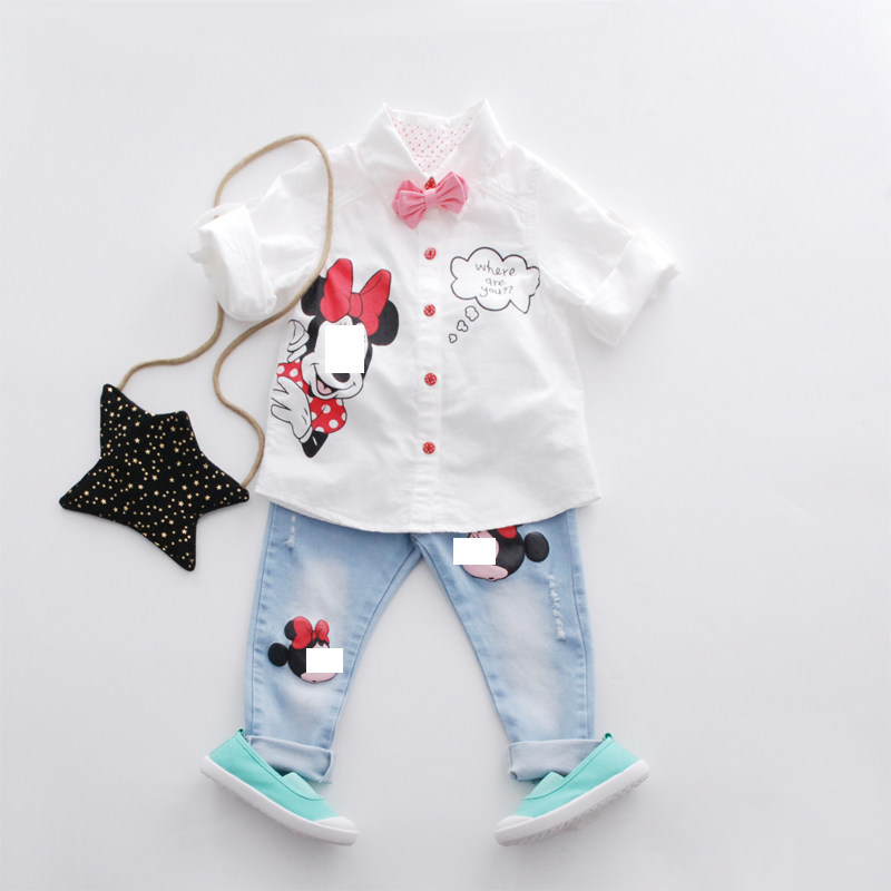 Chemise fille à manche longue - Ref 2085454 Image 1