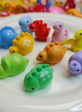 【对对碰】萌趣恐龙个性创意diy树脂家居装饰摆件玩具创意潮流