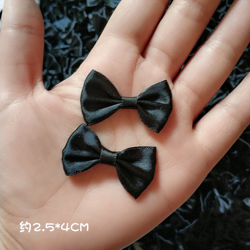 T454 Fabric art black Ribbon bow Jewelry parts manual diy Card issuance Material Science accessoriesin the Accessories/Fashion Jewelry,  DIY Fitting , Other DIY Jewelry Accessories  category - from Buy2taobao.com to provide professional Taobao agent buy service