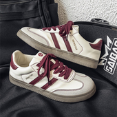 子潮鞋 ins港风鞋 夏季 男低帮韩版 男鞋 德训鞋 透气雨伞布帆布鞋 薄款