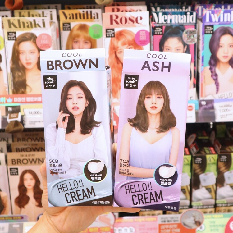 爱茉莉染发剂Amore染发韩国