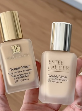 乐妆洋品店 雅诗DoubleWear持久dw粉底液30ml遮瑕油皮亲妈