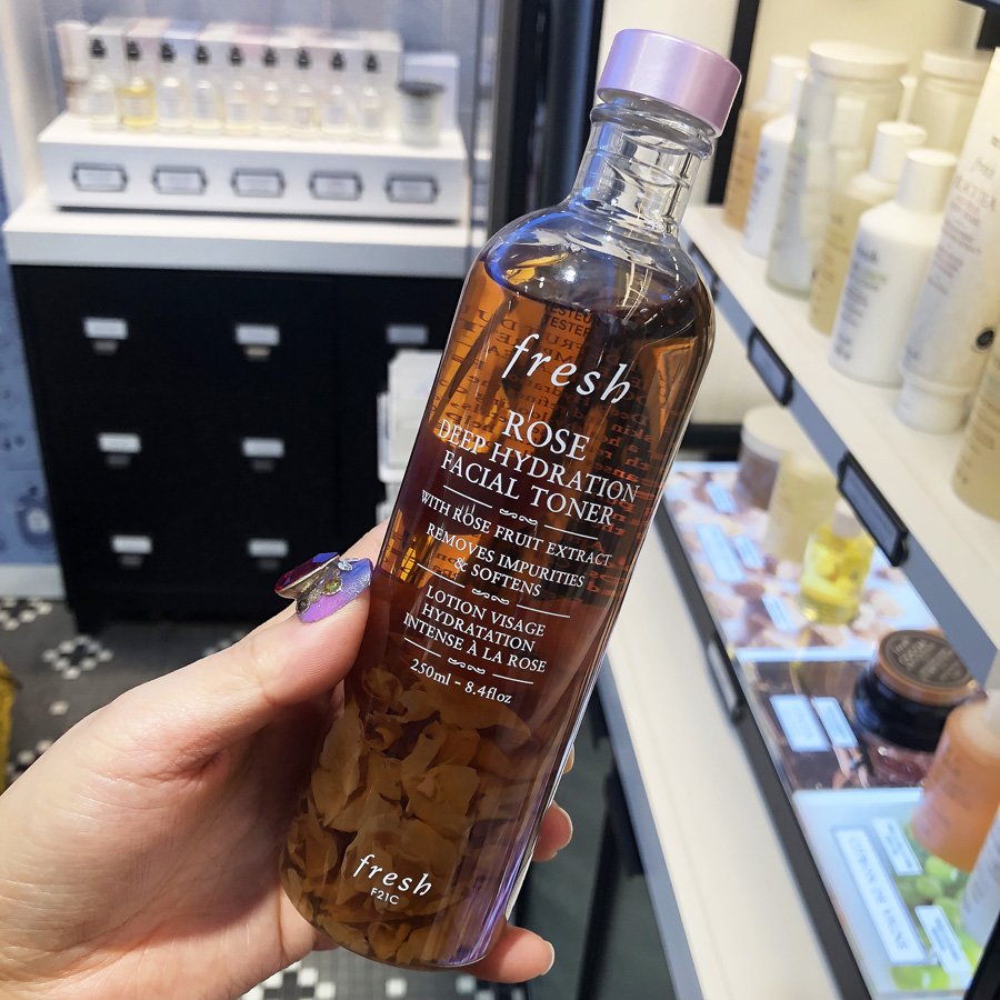 乐妆洋品店 Fresh 馥蕾诗玫瑰花瓣水深层保湿花水250ml 孕期可用