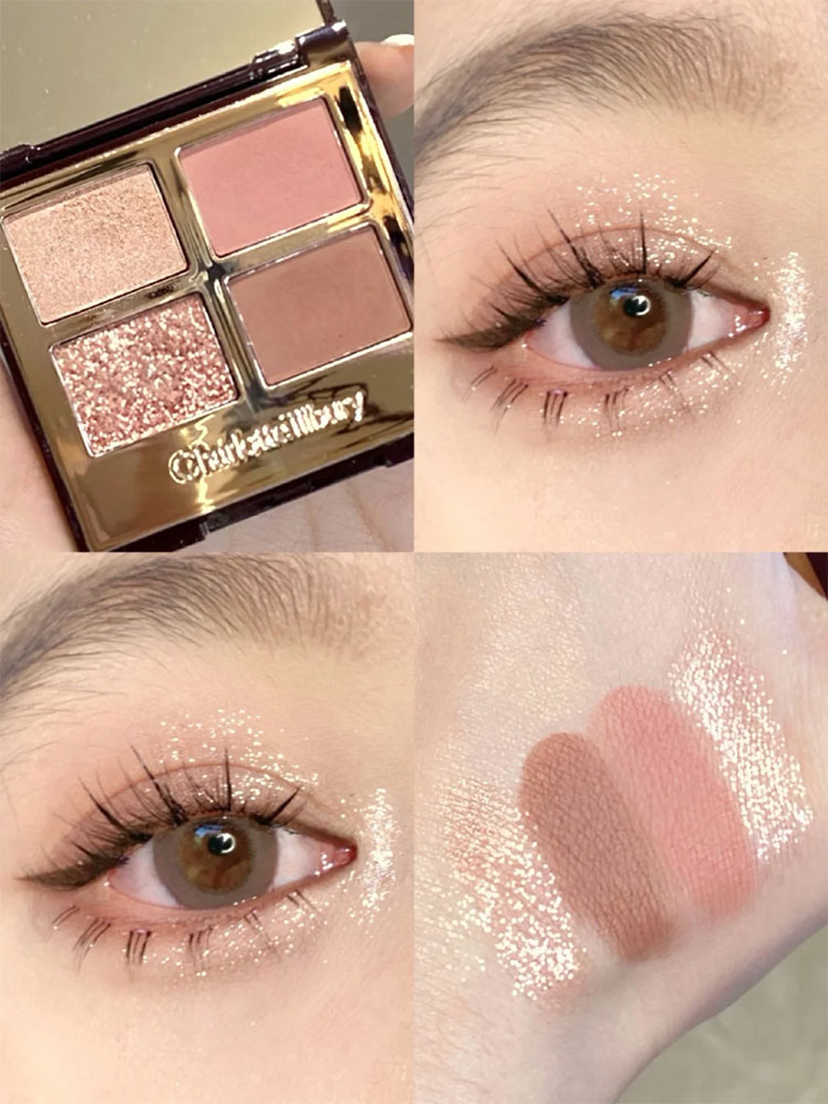 Charlotte Tilbury CT四色眼影exaggereyes PillowTalk枕边话ee盘 彩妆/香水/美妆工具 眼影 原图主图