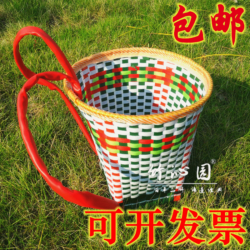 儿童玩具小背篓 小背篼儿童舞蹈道具背篓 幼儿园游戏背篼采摘背篓