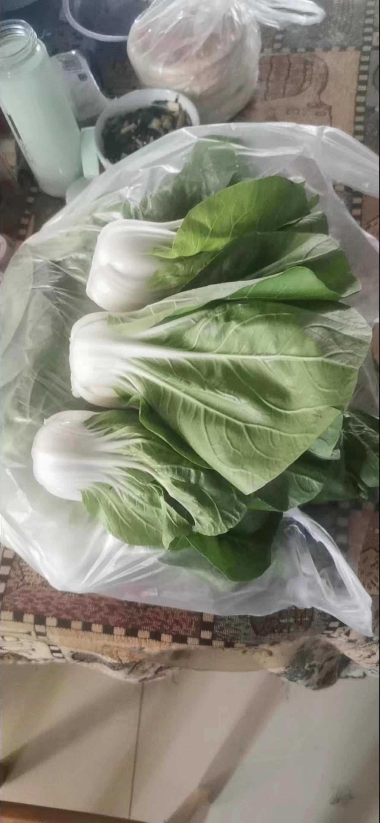 南京农家自种矮脚黄青菜小白菜白梗茎小青菜甜糯4斤包邮新鲜蔬菜