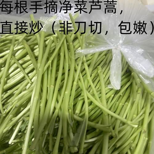 新鲜现摘每个手摘净菜坏包赔嫩