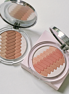 腮红高光修容一体盘哑光鼻影提升脸部气色正品裸妆自然立体