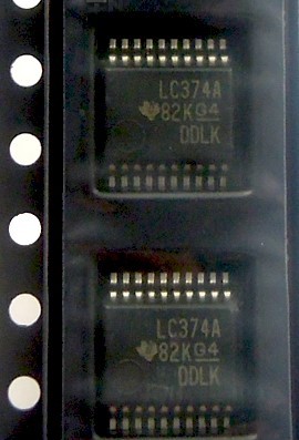 进口原装正品 SN74LVC374APWR 丝印LC374A TSSOP20 贴片逻辑IC
