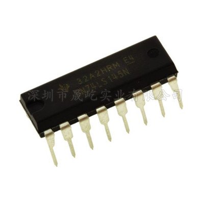全新进口原装 SN74LS145N DIP-16直插  BCD—十进制译码/驱动器