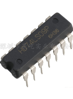 原装HD 直插 74LS09 四路2输入正与门 HD74LS09P DIP-14