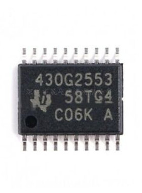 原装正品  TSSOP20 MSP430G2553IPW20 16位微控制器(MCU)