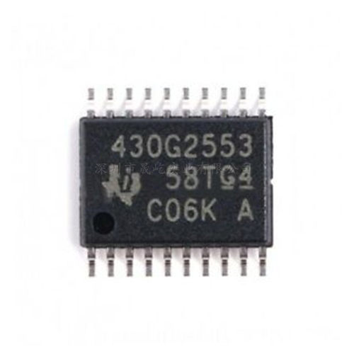 原装正品  TSSOP20 MSP430G2553IPW20 16位微控制器(MCU)