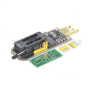 土豪金 CH341A编程器 USB 主板路由液晶 BIOS FLASH 24 25 烧录