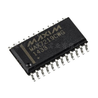 MAX7219CWG MAX7219EWG MAX7219 SOP24  LED显示驱动芯片 贴片IC