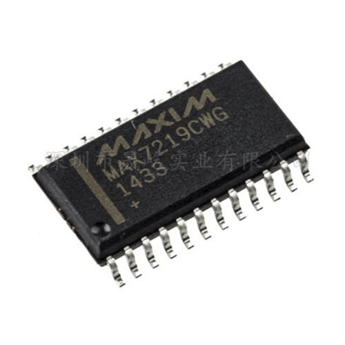 MAX7219CWG MAX7219EWG MAX7219 SOP24  LED显示驱动芯片 贴片IC