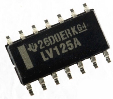缓冲/驱动/接收/收发器/逻辑芯片 SN74LV125AD 贴片