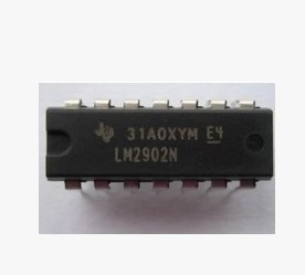原装LM2902N LM2902 进口四运放芯片 DIP14脚 可直拍