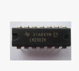 原装LM2902N LM2902 进口四运放芯片 DIP14脚 可直拍