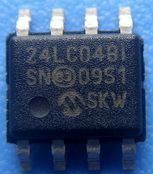 全新原装 24LC04BI/SN 24LC04B 存储器单片机 贴片 SOP8