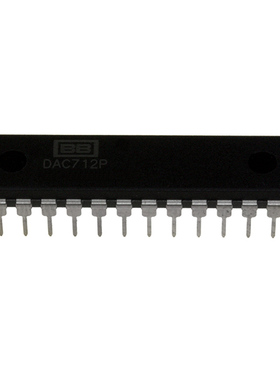 DAC712P B  DAC712PB  进口28直插脚 16位数字至模拟转换器接口IC