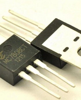 三端稳压管 MC7808CT 7807 TO220 ON全新现货