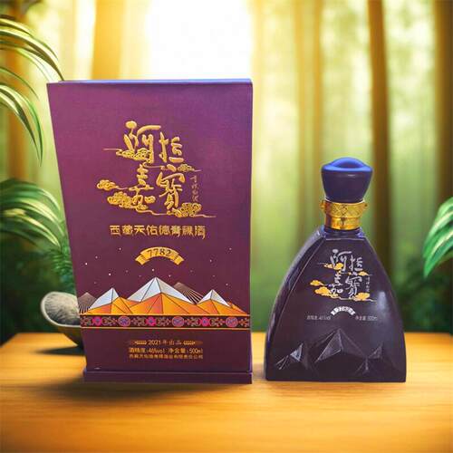 阿拉嘉宝500ml青稞原浆清香白酒