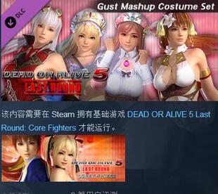 Gust Mashup Costume Set死或生5衣服装包DOA5LR Gust Mashup Set