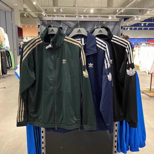 Adidas阿迪达斯男女经典复古立领夹克外套 JL8400 JL8396 JL8398