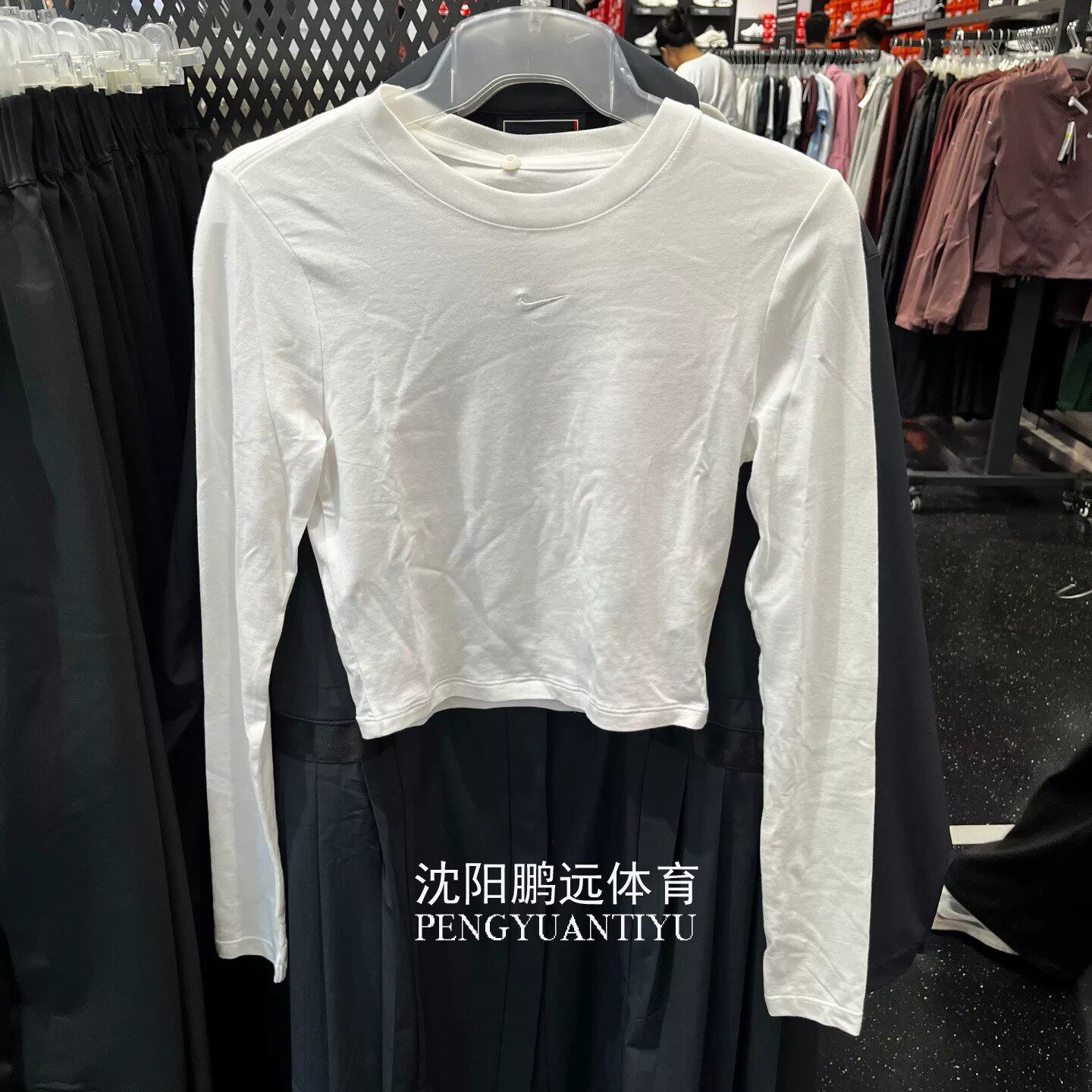 Nike耐克女子秋季运动休闲修运动T恤