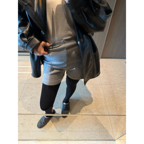 wann外穿黑色短裤女2025新款春夏休闲运动高腰骑行打底裤安全裤