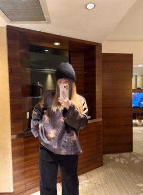 wann现货 新年伊始古典乌木骏马新中式外套 3m新雪丽棉保暖棉服