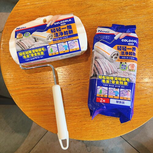 日本Nitto colocolo宠物粘毛器养猫专用滚筒替换卷纸滚刷强力神器