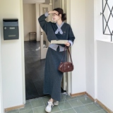 26春新款，现货！ZB168-H608款韩系拼接卫衣两件套P175控288，女装套装/套裙，浙宝168