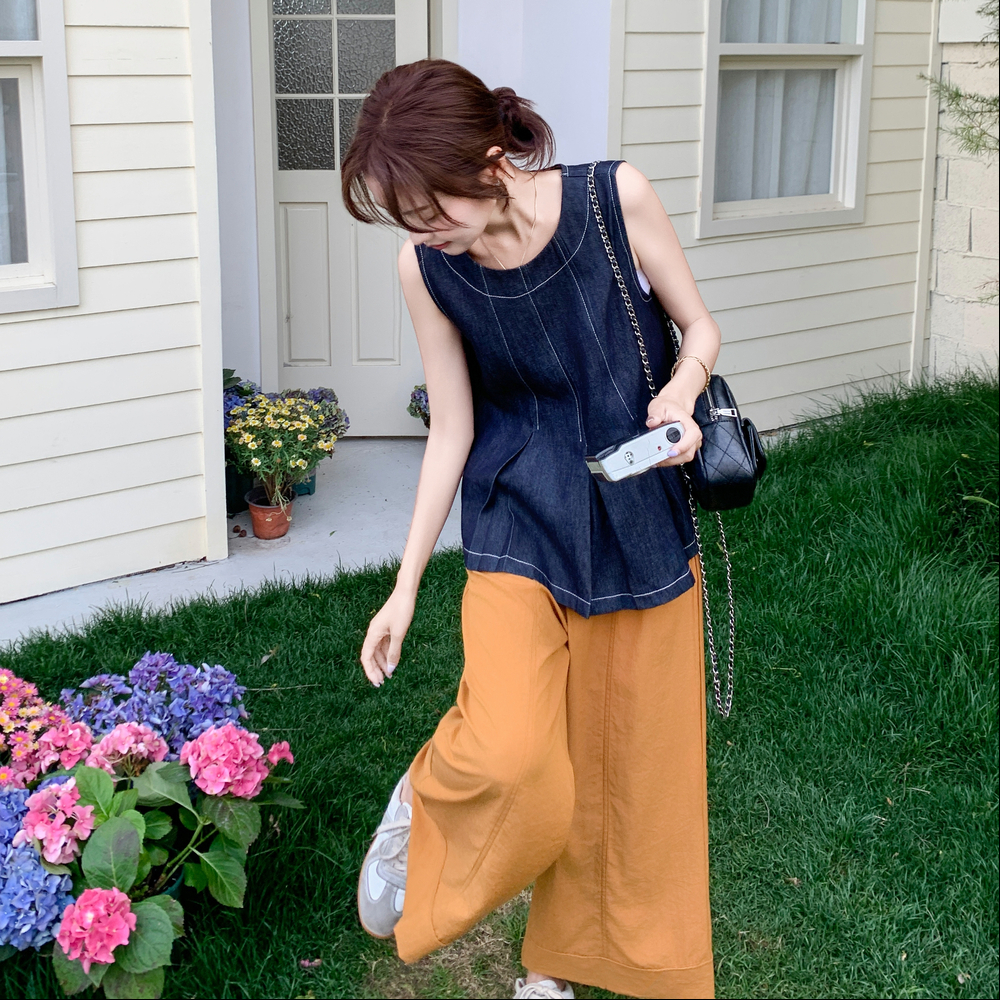 【新款】Z168-H212牛仔背心+黄色裤子套装P145控218，商品下架区商品下架区，浙宝168