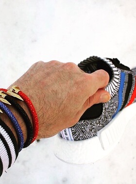 欧美风钉子ins饰品情侣手环定制