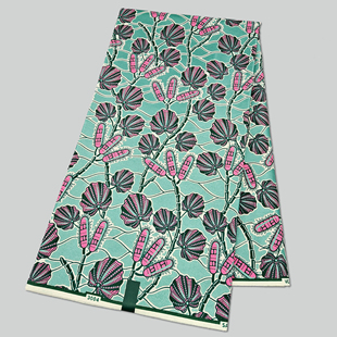 非洲蜡染布金粉双印超级荷兰蜡布全棉纯棉服装6码蜡染布super Wax