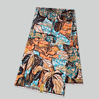 非洲蜡染布6码超级蜡布