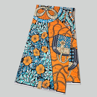 非洲蜡染布6码超级蜡布